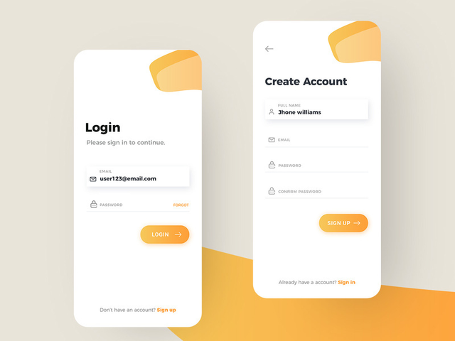 How accounts created on subdomains work